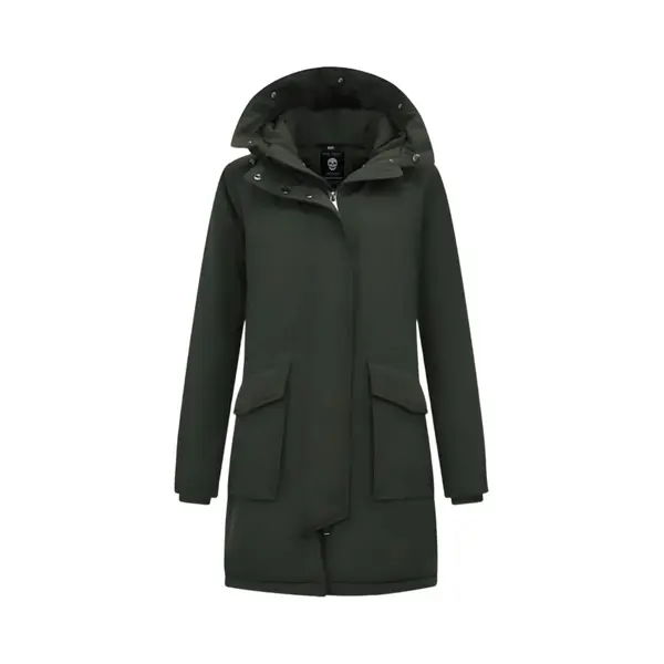 Matogla Winterjas Dames - Dames Jas - Lange Winterjas Dames - Winterjas Dames Volwassen - Winterjas Dames Gewatteerd - Slim Fit Model - 2728 - Groene Jas thumbnail