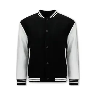 Enos Baseball Jacket Classic - Zwart