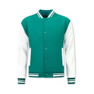 Enos Collegejassen Heren Classic - Lk-7065 - Groen