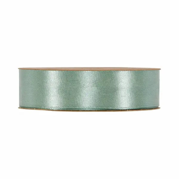 Lint - Mint Groen - 50m X 25mm | Double Satin Classic | Dubbelzijdig Luxe Satijnen Lint | Feestlint Op Rol | Satijn Lint | Cadeaulint thumbnail