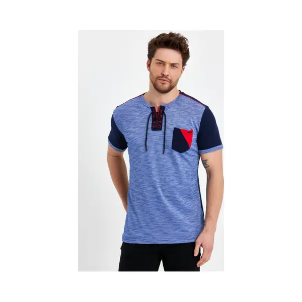 Club Ju - Amiri - T-Shirt Heren - Blauw - Style-Italie thumbnail