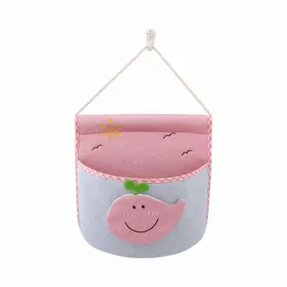 Mylinsé Opberger Kinderkamer – Wandzak / Muurorganizer – Walvis – Boxzak