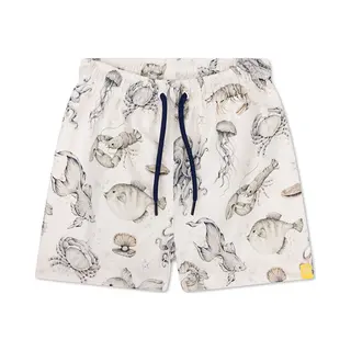 Swim Essentials Zwembroek- Groen/Wit - Sea Life - 98/104