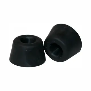 Closetbuffer / Stoot Buffer - 4 Stuks -Zwart - 20x10 Mm - Wc Buffer - Schroef