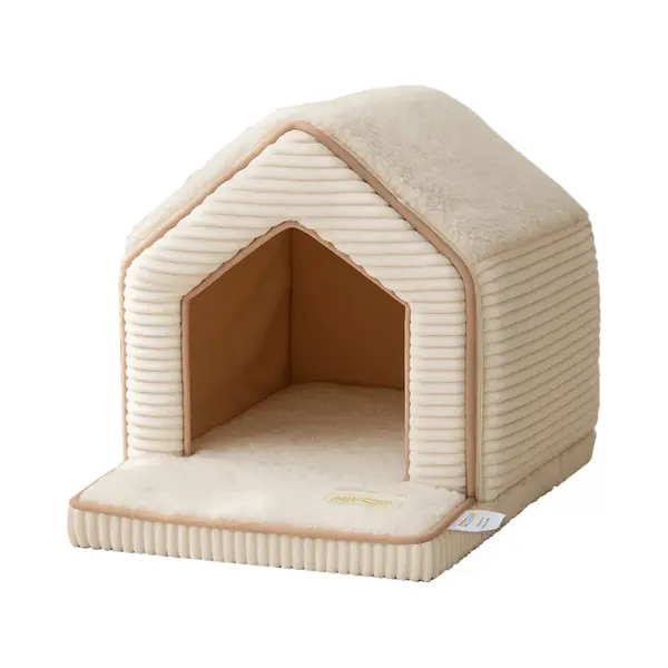 RAWZRoad PAWZRoad Hondenmand En Kattenmand Beige - Dierenhuis - Kattenhuisje Binnen thumbnail