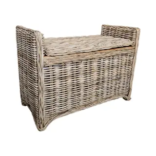 Interieurdirekt Interieudirekt - Hal Bankje - Opbergruimte - 80cm - Victoria
