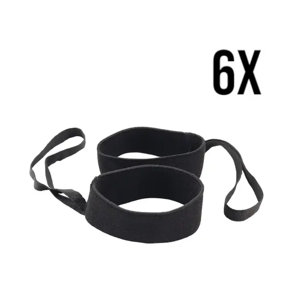 GloveLink Skihandschoenen Polsbandjes - Set Van 6 - Handcuffs - Leash - Handschoenen - Wanten thumbnail
