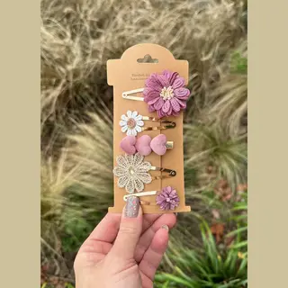 EindelijkLeuk Haarspeldjes Voor Meisjes - Haaraccessoires Meisjes - Haarspeldjes Voor Meisjes En Baby's - Haarknipjes - Haarclips - Handgemaakte Haaraccessoires
