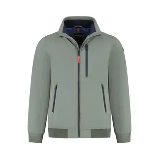 Finnmark - Zomerjas - Heren - 4XL - Khaky - Polyester - 26235 Bergen