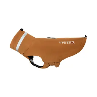 VpetRR Honden Regenjas - Bruin - Maat Xxl Ruglengte 37cm - Borstomvang 57cm
