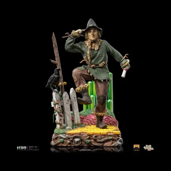 Iron Studios The Wizard Of Oz Standbeeld 1/10 Deluxe Art Scale Scarecrow 21 Cm thumbnail