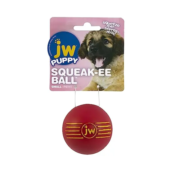 Jw Isqueak Ball - ø 5 Cm - Hondenspeelgoed - Hondenbal - Met Pieper - Small - Meerkleurig thumbnail