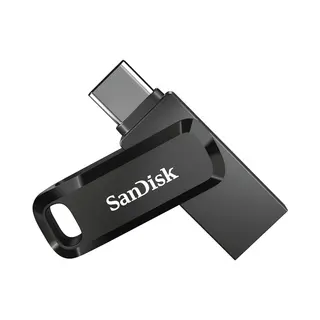 SanDisk Ultra Dual Drive Go Usb-Flash-Laufwerk 32 Gb Usb Typ-A / Usb Typ-C 3.2 Gen 1 (3.1 Gen 1) Schwarz