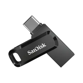 SanDisk Ultra Dual Drive Usb flash drive 128 Gb Usb Type-A / Usb Type-C 3.2 Gen 1 (3.1 Gen 1) Zwart, Zilver