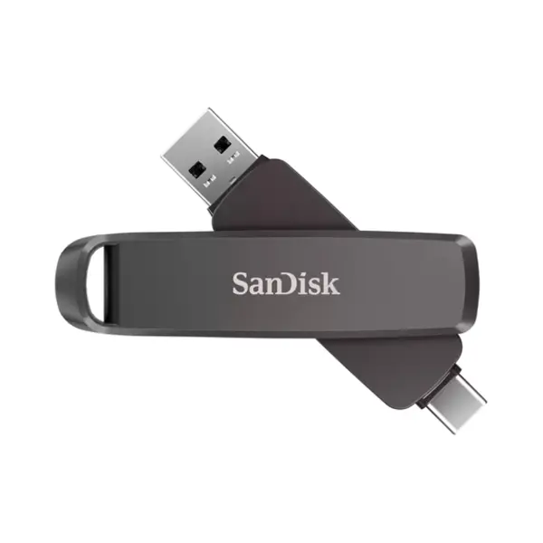 SanDisk SDDDE1-512G-G46 Usb flash drive 512 Gb Usb Type-C/Usb Type-A 3.2 Gen 2 (3.1 Gen 2) Zwart thumbnail