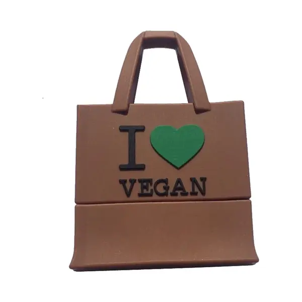 Ulticool Usb Stick Vegan Tas - 16 Gb - I Love You - Bruin thumbnail