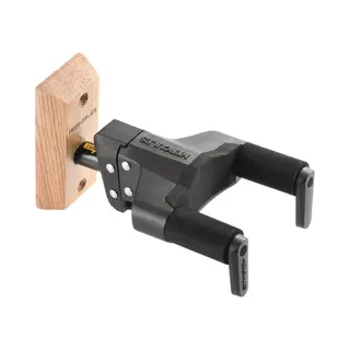 Hercules GSP38WBPLUS guitar holder Wall Black