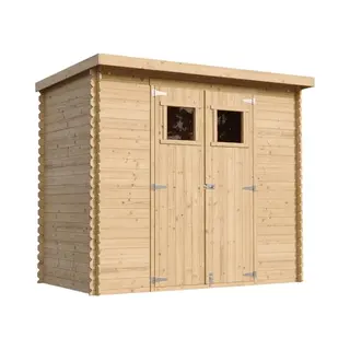 Timbela M310 - Houten Tuinhuis - 2, 63 M² - 142x239xH200 Cm - Zonder Vloer