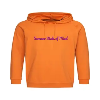 Oranje Drop – Summer State Mind Hoodie In Neon Paars (Unisex) XXLarge Design Eizook