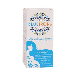Blue Iron Vloeibaar IJzer Zwanger - 250ml