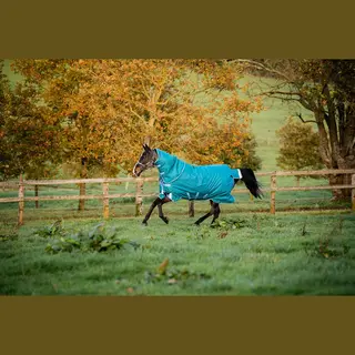 Horseware Deken Amigo Bravo 1200d Plus Met Hals 400gr Groen - 140/191