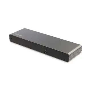StarTech.com Thunderbolt 3 Dock - Dual 4K 60Hz Monitor TB3 Laptop Docking Station met DisplayPort, Hdmi & 1080p Vga - 85W Power Delivery & Charging - 2x Usb-A, Ethernet - Mac & Windows