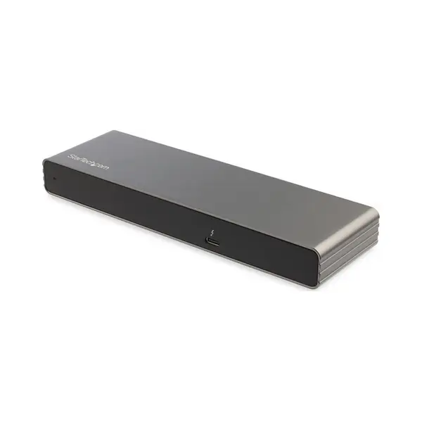 StarTech.com Thunderbolt 3 Dock - Dual 4K 60Hz Monitor TB3 Laptop Docking Station met DisplayPort, Hdmi & 1080p Vga - 85W Power Delivery & Charging - 2x Usb-A, Ethernet - Mac & Windows thumbnail