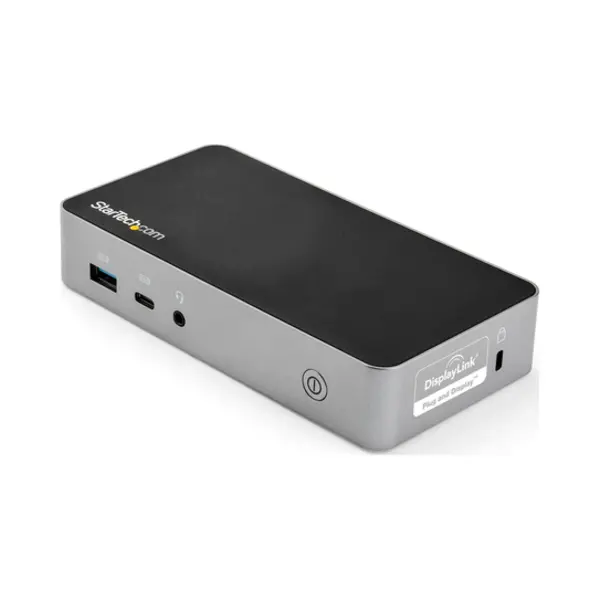 StarTech DK30CHHPDEU (Usb-A, Usb-C, 4 Ports), Dockingstation + Usb Hub, Schwarz, Silber thumbnail