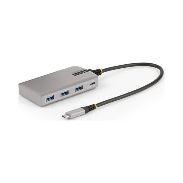 StarTech.com 4-Port Usb-C Hub mit Dp Alt Mode Videoausgang 4K 60Hz - Usb-C auf 3x Usb-A & Usb-C, 100W Power Delivery, Usb 3.2 10Gbps, 30cm Kabel, Usbc Verteiler/Splitter Usb-C zu Usb, Tragbarer Usb-C Hub thumbnail