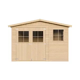 Timbela M334 - Houten Tuinhuis - 6 M² - 216x324xH226 Cm - Zonder Vloer