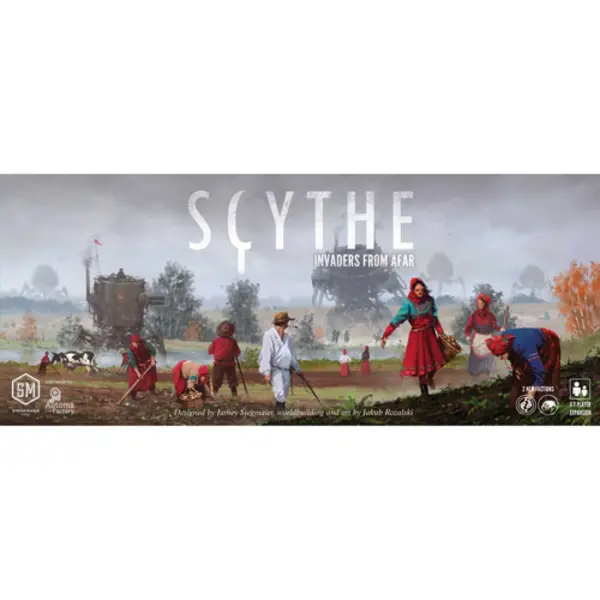 Asmodee Scythe: Invaders from Afar Bordspel thumbnail