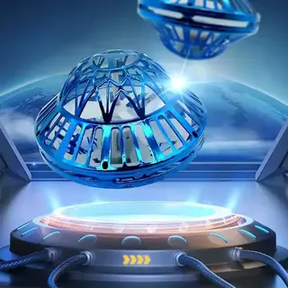 Viatel Flynova - Flyspinner Vliegende Spinner Bal Boemerang Speelgoed 360 ° Roterende Magie Met Led Lichten Drone Hover Ball Stress Release Fidget