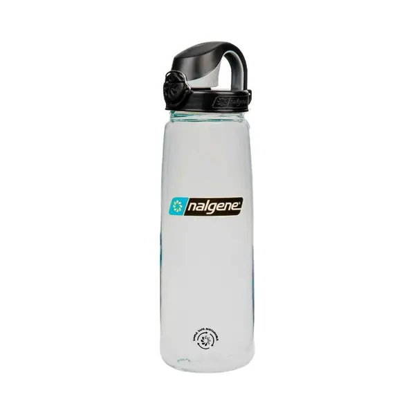 Nalgene - Otf - Drinkfles - Waterfles - Lekvrij - Bidon - 650ml - Bpa Free - Sustain - Clear/Black Cap thumbnail
