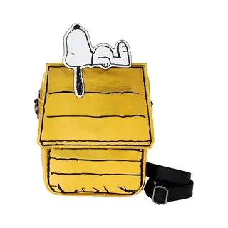 Loungefly Snoopy Slapende Hondenhok 75e Verjaardag Handtas Geel