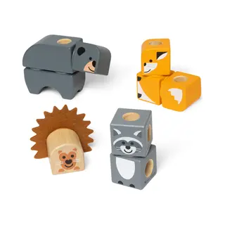 Melissa & Doug – Blockables™ Bosvrienden – 360° bouwen
