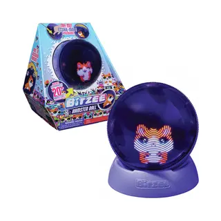 Spin Master Bitzee Hamsterball - interaktives Spielzeug mit über 20 virtuellen Hamstern zum Rollen und Spielen, das digitale Haustier reagiert auf Berührung und Bewegung