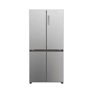 Haier HCR3818ENMM Freistehend 467 l Platin, Edelstahl