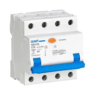 Chint Hoogwaardige 3-fasen NB310L Aardlekautomaat (32A)