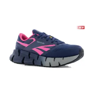 Reebok Chaussures De Sécurité S1PS, Embout Composite, Amorti Floatride Energy, Semelle En Caoutchouc Antidérapante, Bleu/rose, 42 Eu