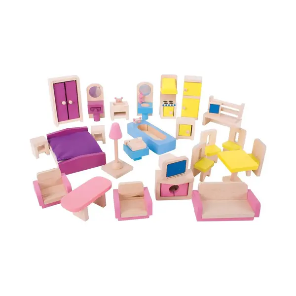 Bigjigs Toys Dolls Furniture Set thumbnail