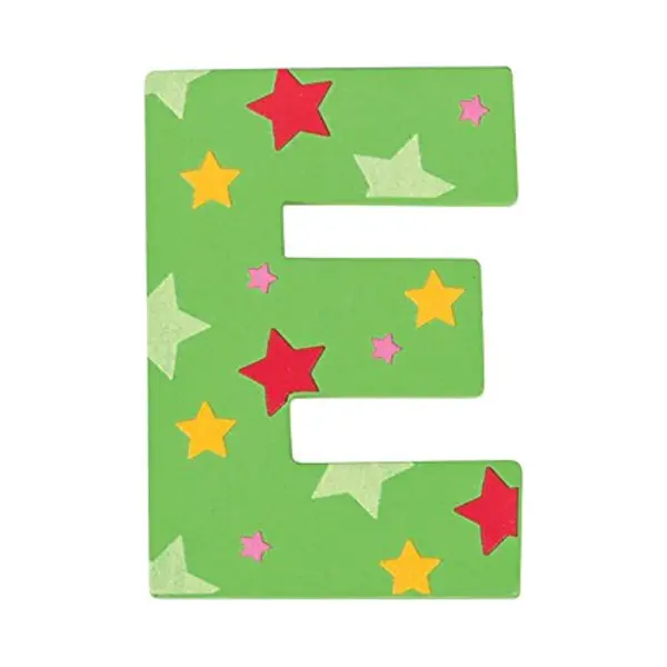 Bigjigs Toys Star Letter E (Green) thumbnail