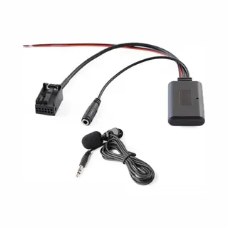 Auto Aux Bluetooth Audio Kabel + Mic Voor Ford Fiesta/Focus/S-Max