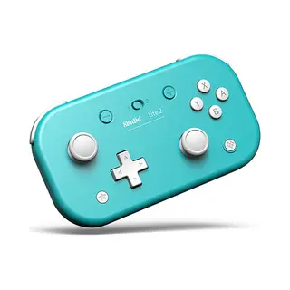 8Bitdo Lite 2 Turkoois Bluetooth/Usb Gamepad Analoog/digitaal Android, Nintendo Switch, Nintendo Switch Lite