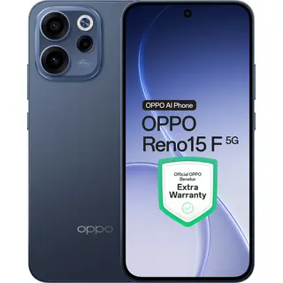 Oppo Reno15 F 5G 8+256GB Twilight Black - Extra Warranty