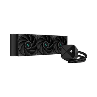 DeepCool LS720S Zero Dark Processor Alles-in-één vloeistofkoeler 12 cm Zwart 1 stuk(s)