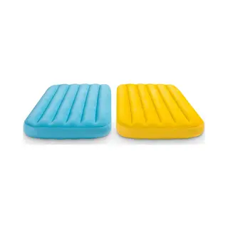 Intex Cozy Kidz Eenpersoons matras Verschillende kleuren, Blauw, Geel