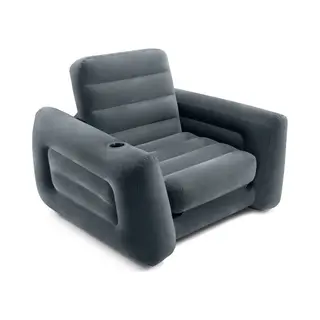 Intex Pull-Out Chair Eenpersoonsstoel Grijs