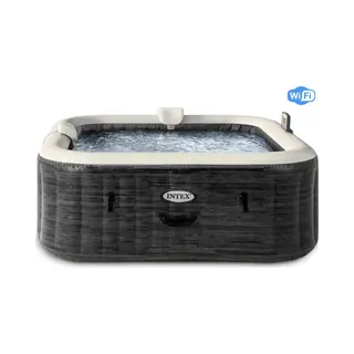 Intex PureSpa Greystone Deluxe Bubble Massage Set 6 Persoons - 239 X 239 X 71 Cm