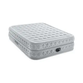 Intex DuraBeam Supreme Air-Flow Tweepersoonsmatras Licht Grijs Unisex