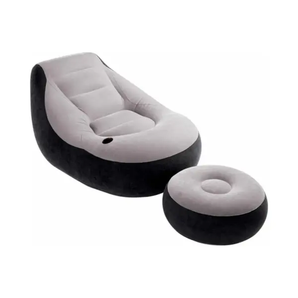 Intex 68564NP Aufblasbarer Lounge-Stuhl Grau thumbnail